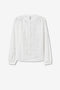 Camisa Manga Larga Zinia 110 Blanco Brillante