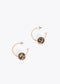 Aros con Maxi Bola Animal Print