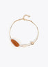 Collar Choker Resina Bicolor