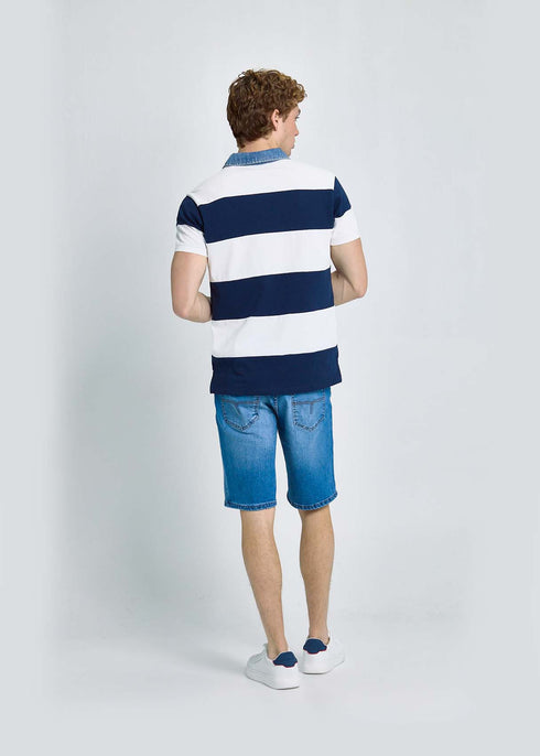 Polo Lois 469 145138 Rayas Denim