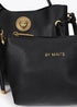 Shopper Pequeño Aplique Metálico Leopardo Negro Lola Casademunt