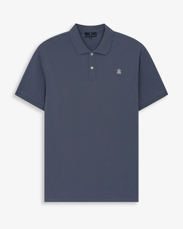 Harper & Neyer Polo Retro Big & Tall Blue Shadow 403326200.000460