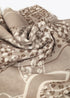 Fular Siluetas Tigres 100*200cm Beige Lola Casademunt