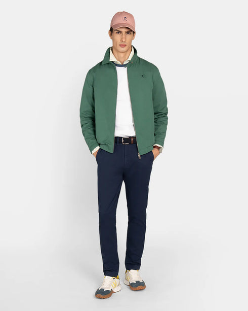Harper & Neyer Chaqueta Harrington Cuello Camisero Garden Green 503326004.000931