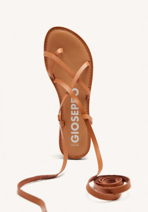 SANDALIA GIOSEPPO LUSSAT 69115 MARRON