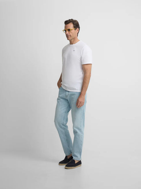 Silbon Camiseta Silbon Minilogo Blanco