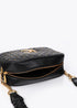Bandolera Acolchada con Mini Tachas Negro LF2604024