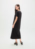 Vestido Animal Posicionado con Strass Negro Lola Casademunt LS2616150