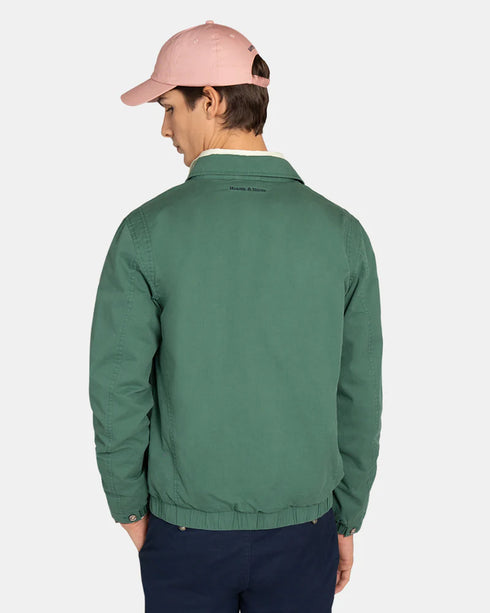 Harper & Neyer Chaqueta Harrington Cuello Camisero Garden Green 503326004.000931