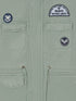 Silbon Chaqueta Kids Militar Parches Verde