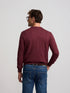 Silbon Jersey Cuello Redondo Burdeos