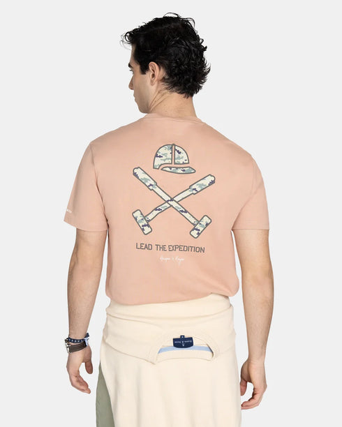 Harper & Neyer Camiseta Ethnic Logo Rose Blush 401326016.000620