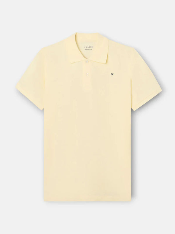 Silbon Polo Clasico Liso Amarillo