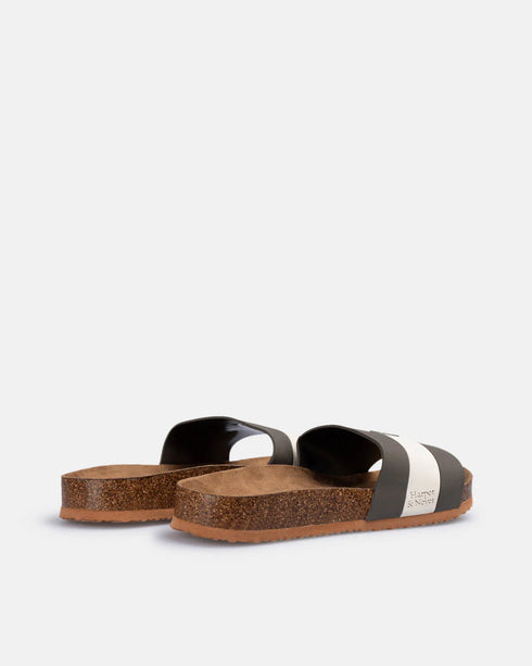 Harper & Neyer Chancla Cork Pool Olive Shadow 703326005.000923