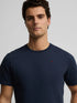 Silbon Camiseta Silbon Minilogo Azul Marino