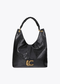 Shopper con Detalle de Asa Trenzada Negro LF2604026