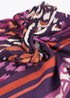 Fular Motivo Floral 100x200cm Rosa-Naranja Lola Casademunt