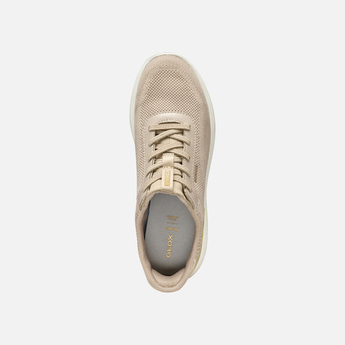 Zapatillas Geox Lt Taupe/lt Gold D557MA