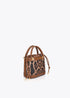 Bolso Bombonera Animal Print Marron-Negro LF2604016