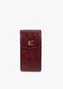 Funda de Móvil Efecto Cocodrilo Burdeos LF2612009