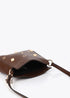 Bandolera Efecto Piel Multi Tachas Marron Lola Casademunt