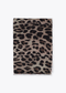 Fular Animal Print Degradado 100x200cm Crudo-Rojo Lola Casademunt