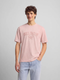 Silbon Camiseta Raqueta Media Rosa