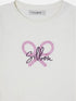 Silbon Camiseta Girl Silbon Raqueta Silbon Crudo
