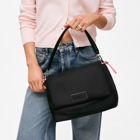 Bandolera TOUS Flap T Wonder Pulls Negro