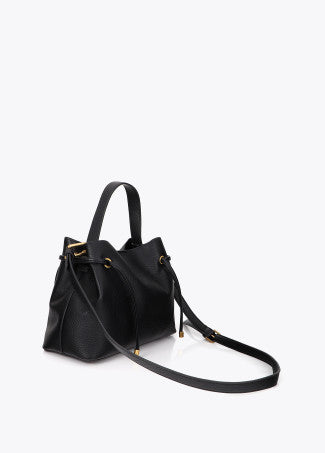Shopper Pequeño Aplique Metálico Leopardo Negro Lola Casademunt