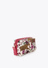 Neceser Nylon Estampado Tigres y Flores Crudo-Rosa LF2612010