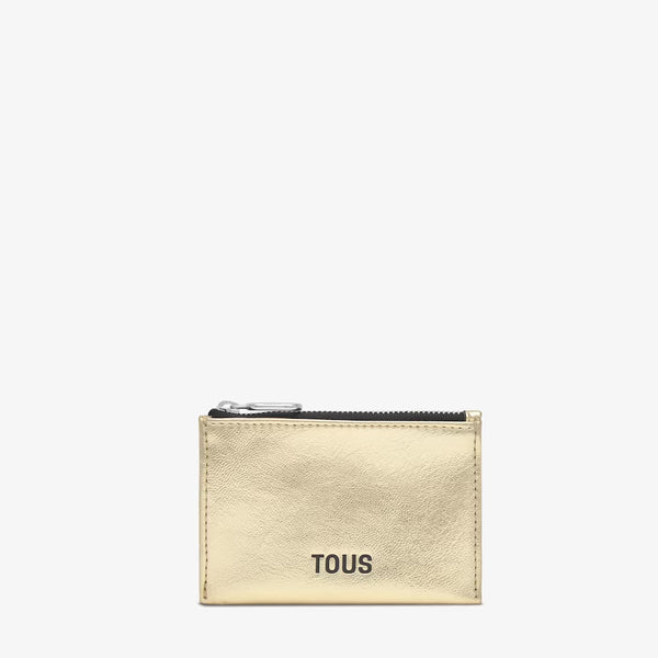 Monedero-tarjetero TOUS New Dorp Dorado