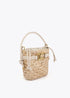 Bombonera con Detalles de Efecto Piel Crudo-Blanco Lola Casademunt LS2604060
