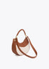Hobo Efecto Piel y Canvas Bicolor Crudo-Marron Lola Casademunt LS2604036