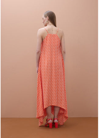 Vestido Tirantes Cuello Pico Logo Mayte