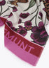 Fular Tigres y Flores 100x200cm Rosa-Crudo LF2607038