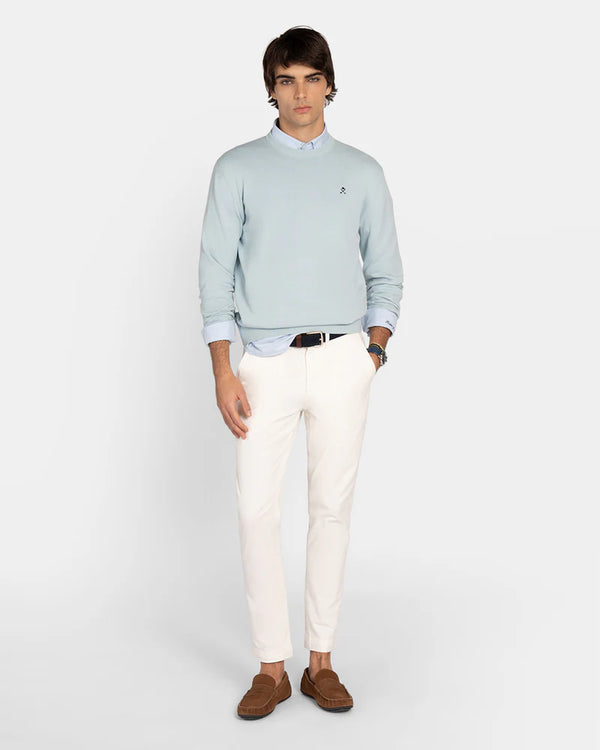 Harper & Neyer Jersey Icon R Neck Colors Blue Cloud 600326102.000408