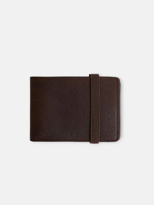 Silbon Cartera Piel Multiraquetas Marron