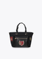 Bandolera Nylon con Parches Negro Lola Casademunt