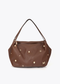 Shopper Efecto Piel Multi Tachas Marron Lola Casademunt