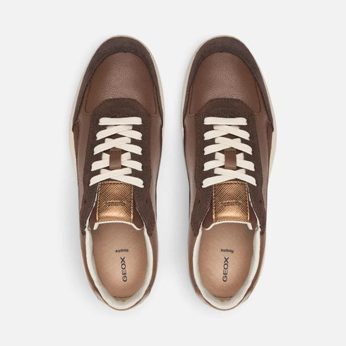 Zapatilla Deportiva Geox Taupe/lt Sand D65YNA