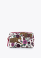 Neceser Nylon Estampado Tigres y Flores Crudo-Rosa LF2612010