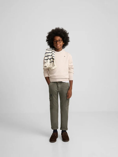 Silbon Pantalon Sport Kids Cargo Verde