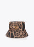 Bucket Combinado en Estampado Animal Print y Ecopiel Marron-Marron LF2607024