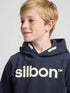 Silbon Sudadera Kids Deportiva Canguro Marino