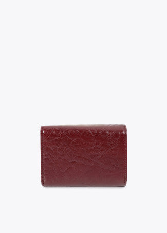 Monedero Efecto Cocodrilo Burdeos LF2612007