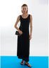Vestido Rosco Cintas Laterales Negro Lola Casademunt LS2616148