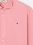 Silbon Camisa Sport Lino Rosa