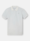 Silbon Polo Clasico Garment Dye Azul Claro