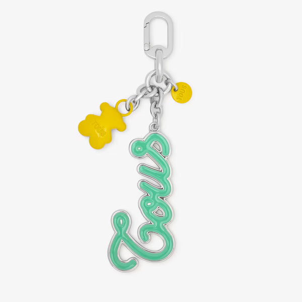 Llavero Tous Calligraphy Colors Plateado